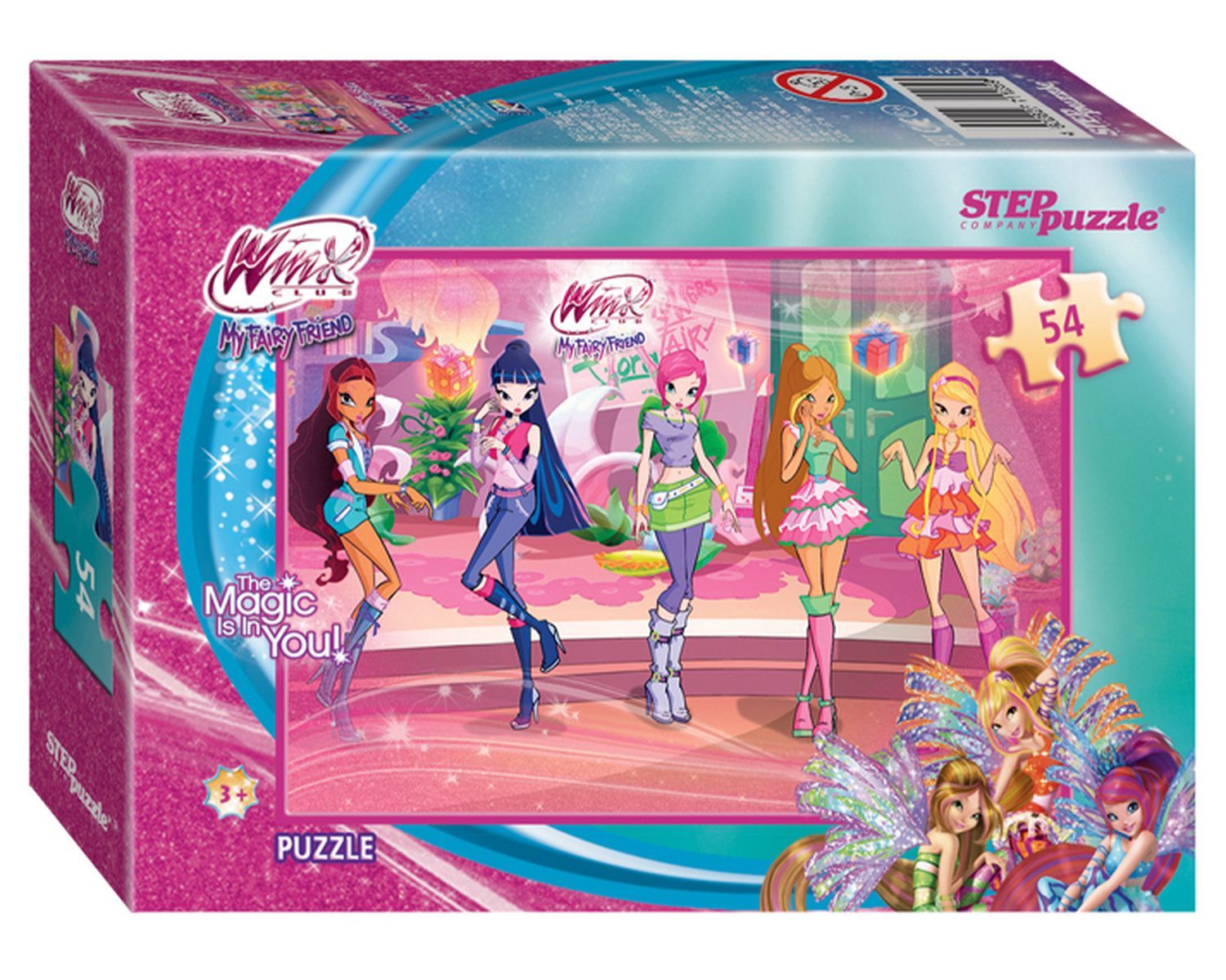 Пазл STEP puzzle 54 Winx - купить с доставкой по выгодным ценам в  интернет-магазине OZON (685286790)