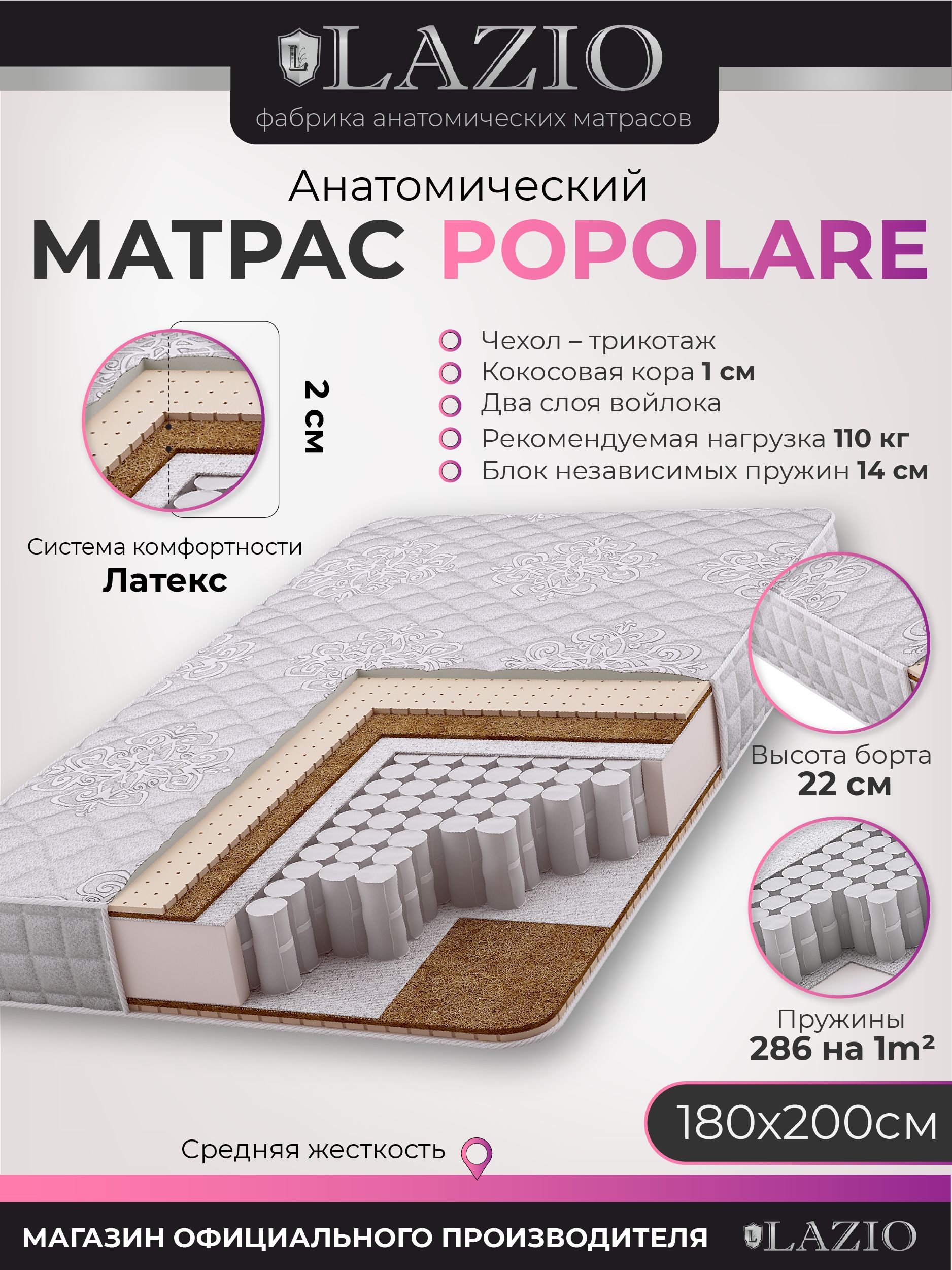 лацио кровати и матрасы