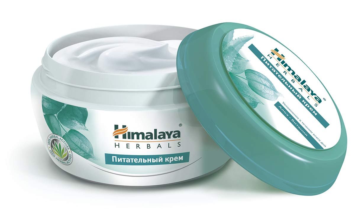 Питательный крем для тела фото Himalaya Herbals Крем для лица Питательный, с алое и витанией, 150 мл - купить с