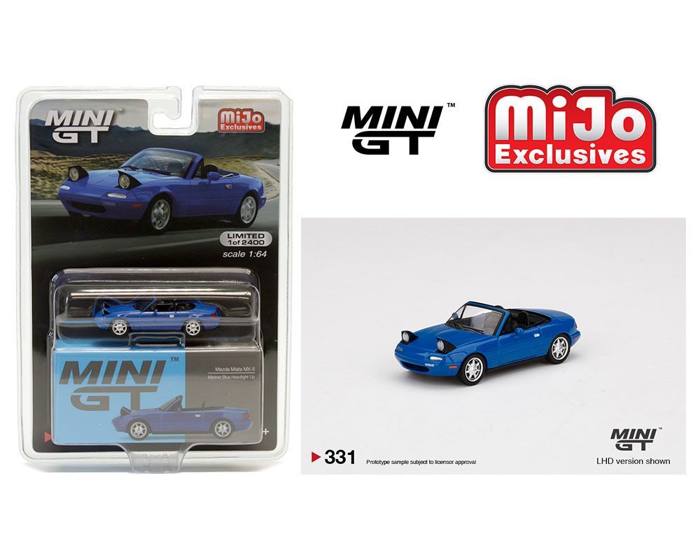 Модель коллекционная Mini GT 1:64 Mazda Miata MX-5 - купить в  интернет-магазине OZON по выгодной цене (735807738)