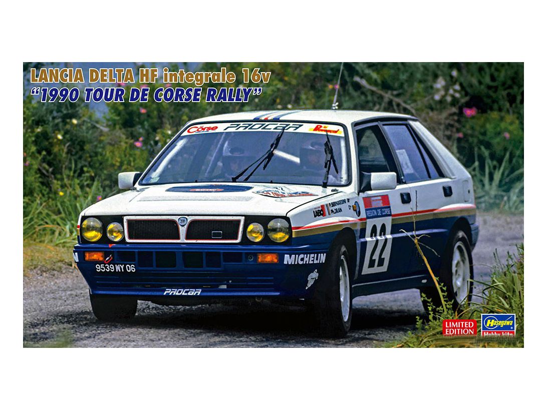 Сборная модель Hasegawa 20573-Автомобиль LANCIA DELTA HF integrale