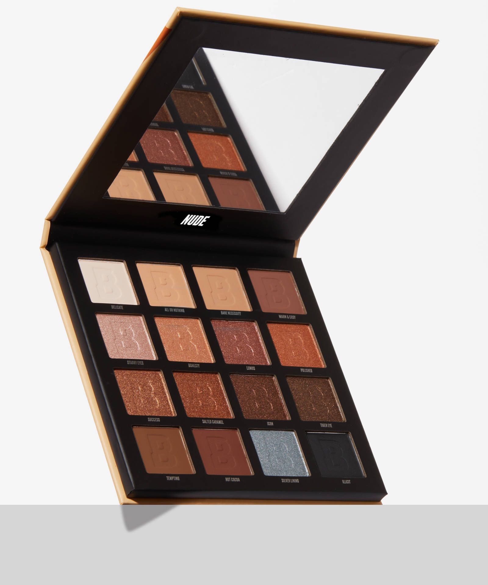 Пателка теней для век Beauty Bay NUDE 16 colour palette - купить с  доставкой по выгодным ценам в интернет-магазине OZON (757585089)