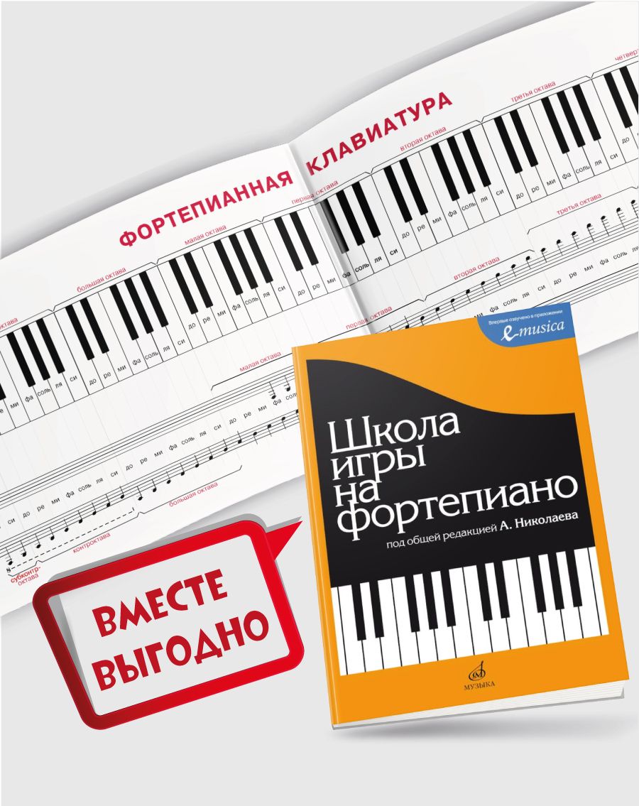 Ноты для Фортепиано Плакат – купить в интернет-магазине OZON по низкой цене