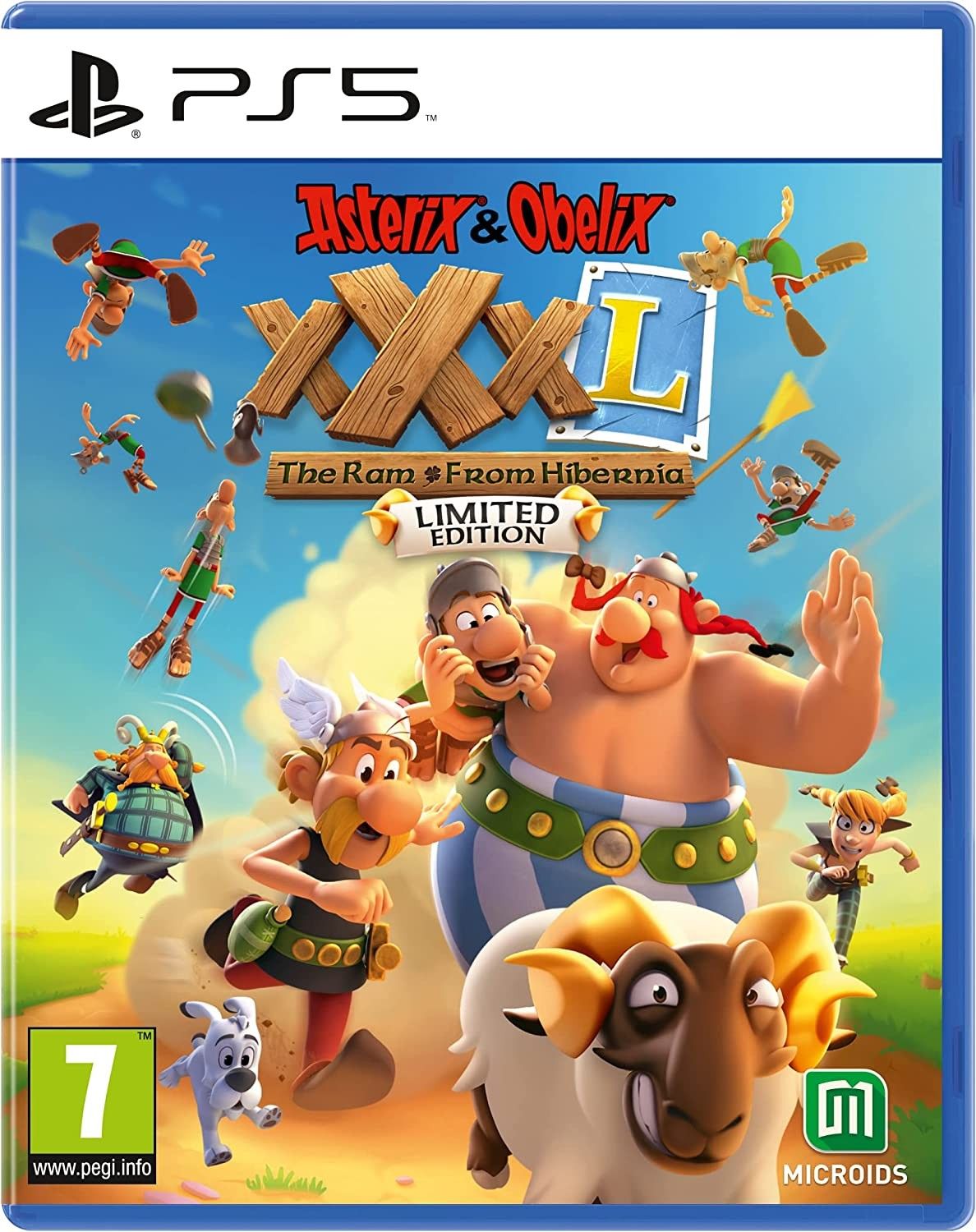 Игра Asterix & Obelix XXXL: The Ram From Hibernia. Limited Edition (PlayStation 5, Русские субтитры)