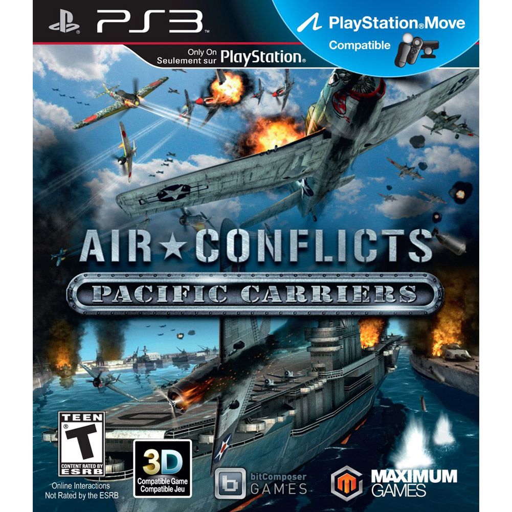 Игра Air Conflicts Pacific Carriers (PlayStation 3, Английская версия)