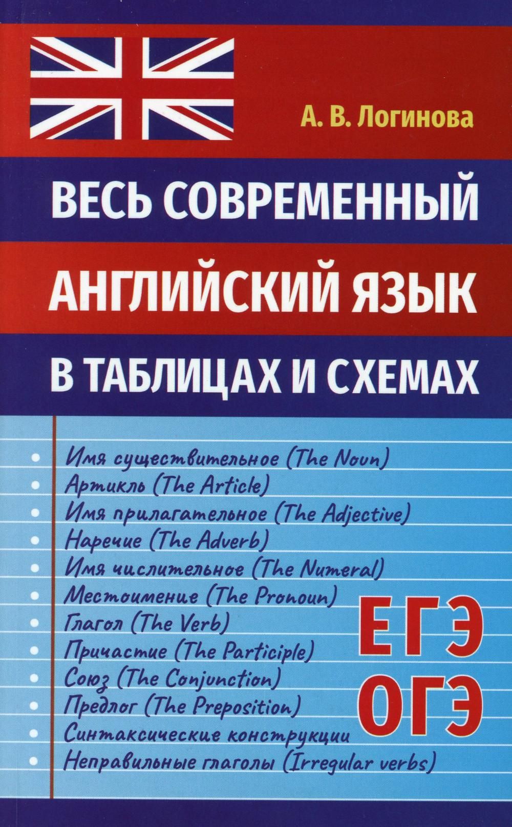 Весь современный английский язык в таблицах и схемах | Логинова Анна  Владимировна - купить с доставкой по выгодным ценам в интернет-магазине  OZON (800563948)