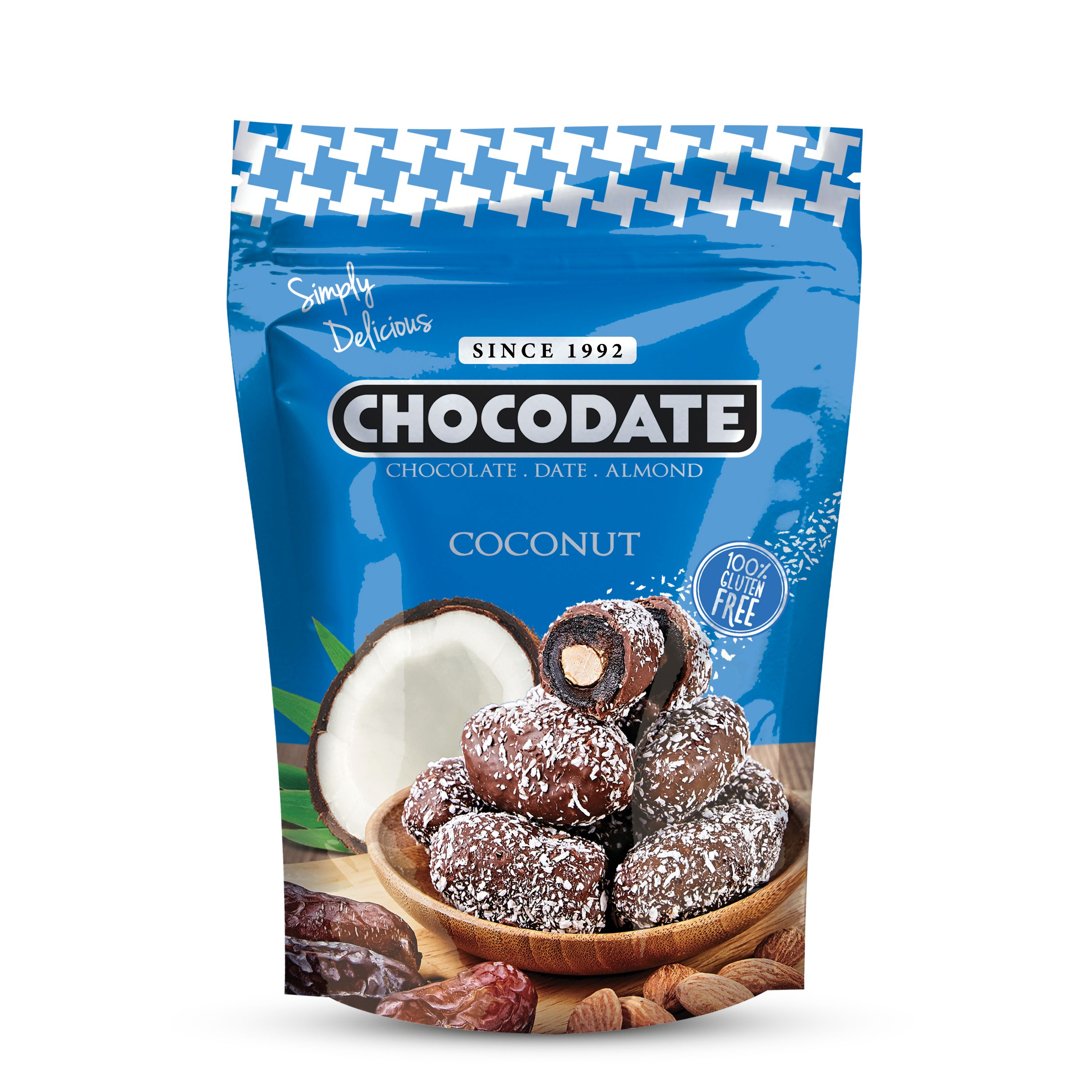 Chocodate финики с миндалем