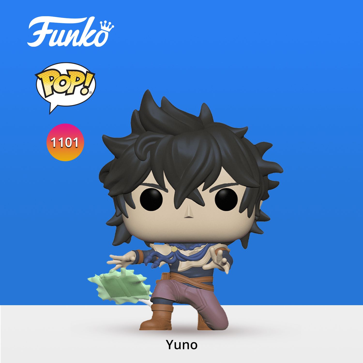 Фигурка Funko POP! Animation Black Clover Yuno/ Фанко ПОП по мотивам аниме  и манги 