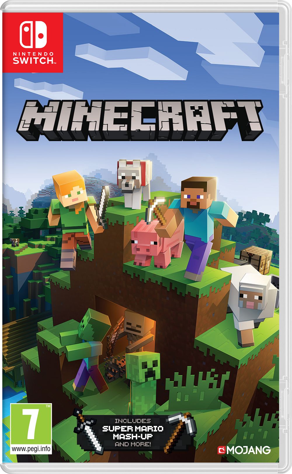 Игра Minecraft (Nintendo Switch, Русская версия)