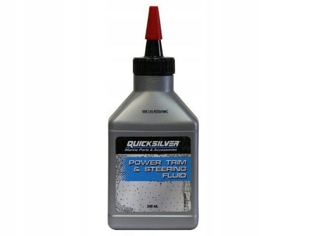 Жидкость для гидроподъема и рулевого управления QUICKSILVER Power Trim and Steering Fluid, 240 мл