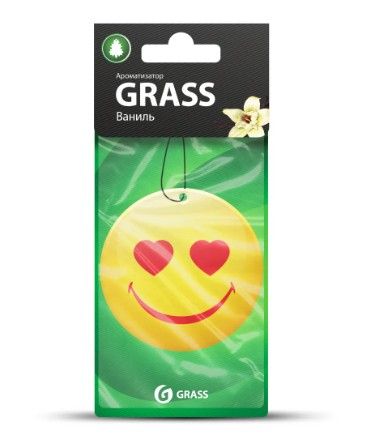 АроматизаторкартонныйGRASSSmileВаниль