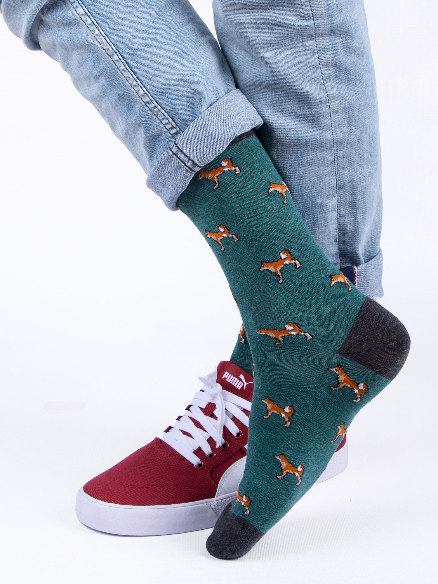 НоскиJUSTSOCKSКэжуал,1пара