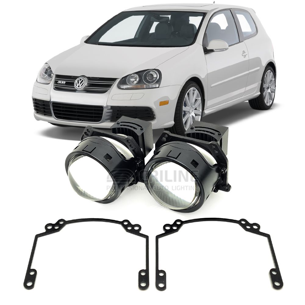Criline d4 night. Фары VW Jetta 5 линзы