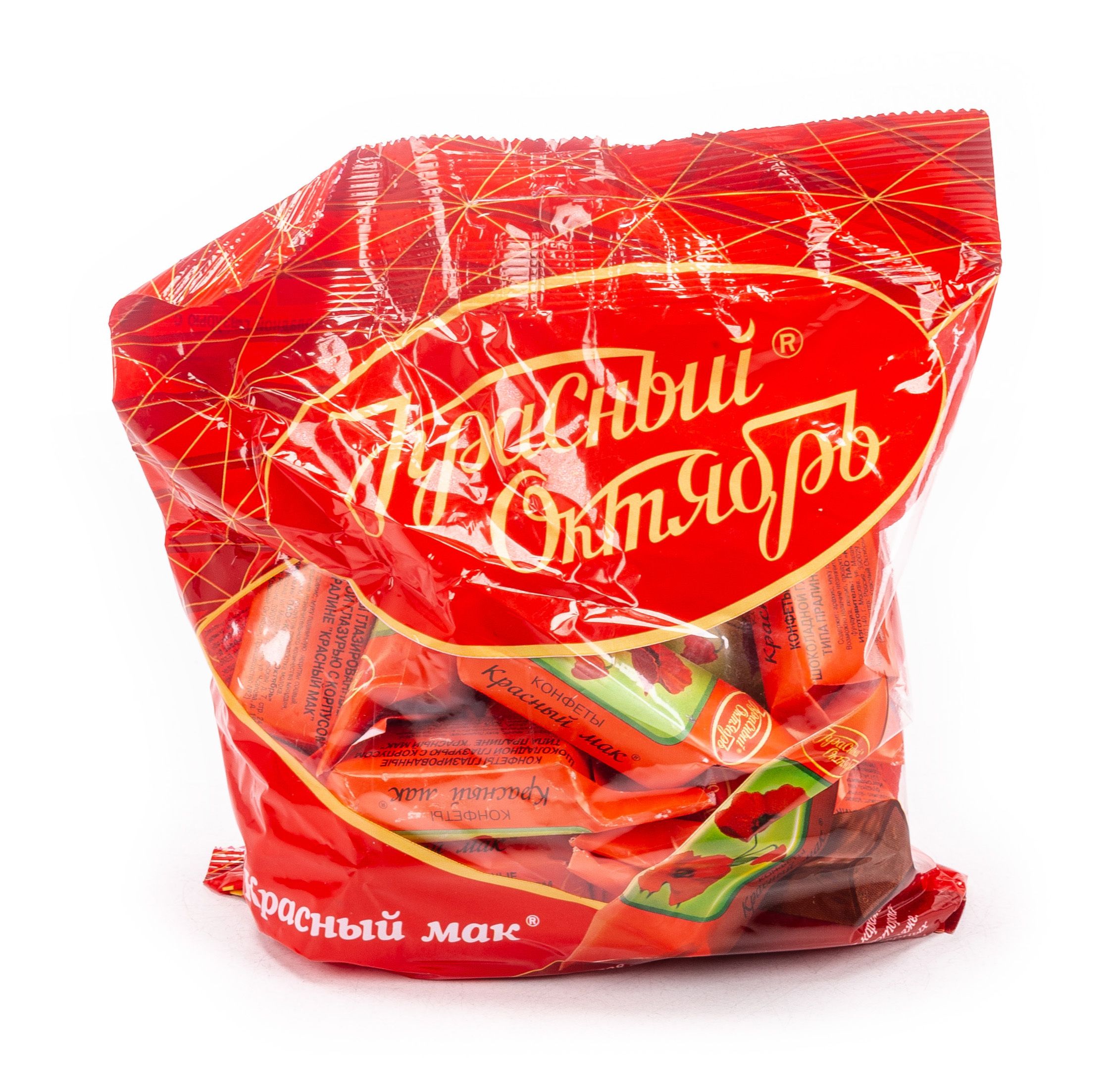 Красный мак конфеты