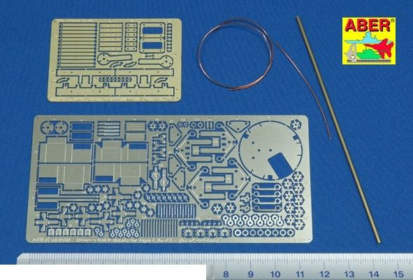 ABER ABR-16-010 Дополнения для Drivers hatch details for Tiger I, Ausf.E для Tamiya 1/16