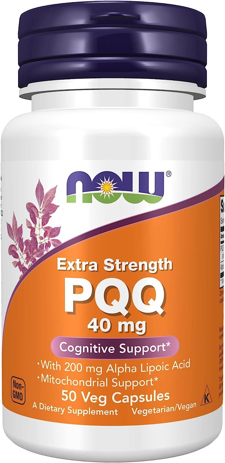 Пирролохинолинхинон Усиленного Действия B14 NOW PQQ Extra Strength 40 mg 50 капсул