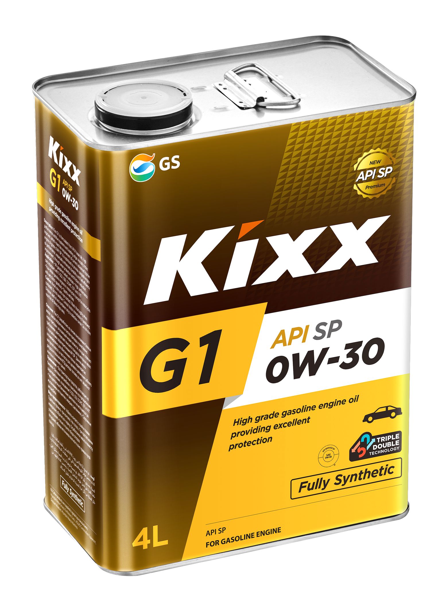 Kixx G1 0W-30 Масло моторное, Синтетическое, 4 л