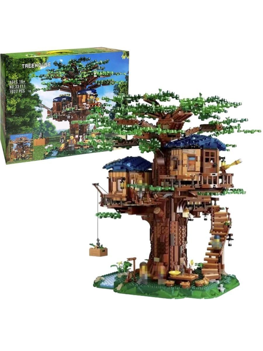 Конструктор TreeHouse Дом на дереве 33111 - купить с доставкой по выгодным  ценам в интернет-магазине OZON (876331984)