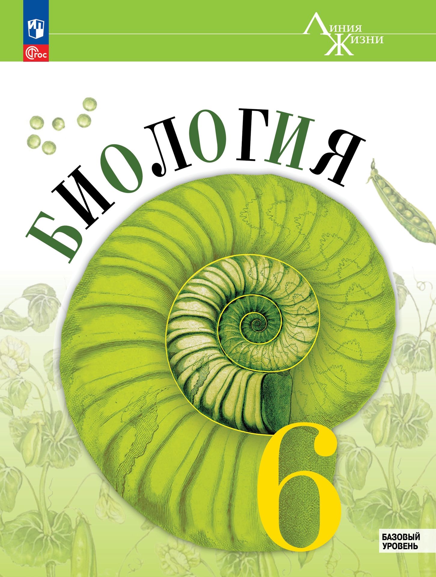 Пасечник В.В., Суматохин С.В. Биология. 6 класс. Учебник НОВЫЙ ФГОС  ПРОСВЕЩЕНИЕ | Пасечник Владимир Васильевич