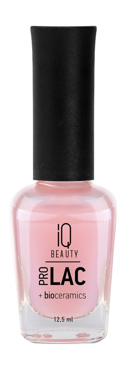 IQ BEAUTY Лак для ногтей укрепляющий с биокерамикой Nail polish PROLAC+bioceramics, 12,5 мл, 003