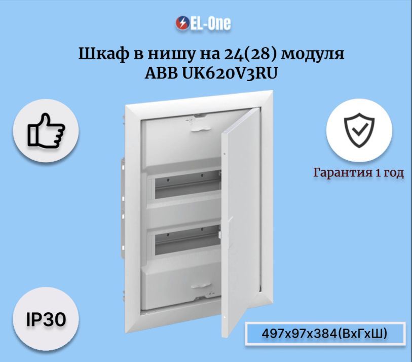 Шкаф внутреннего монтажа abb