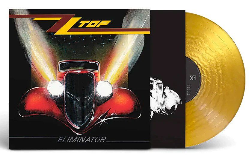 ВинилZZTOP.Eliminator,LP,GoldenNuggetVinyl,новаязапечатаннаяпластинка