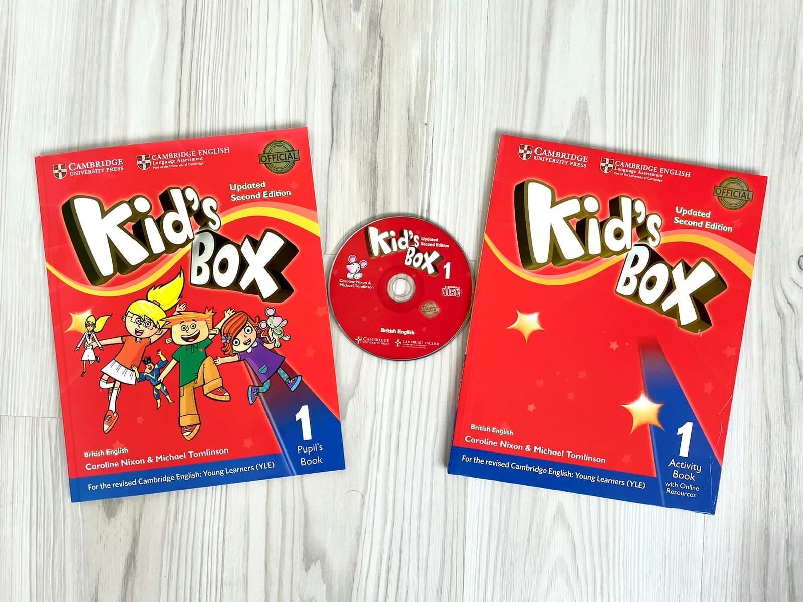 Kids Box 1 (2nd Edition) Комплект(учебник + рабочая тетрадь + диск )