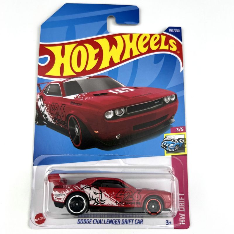 Машинка Mattel Hot Wheels 2022 C4982 Dodge Challenger Drift Car