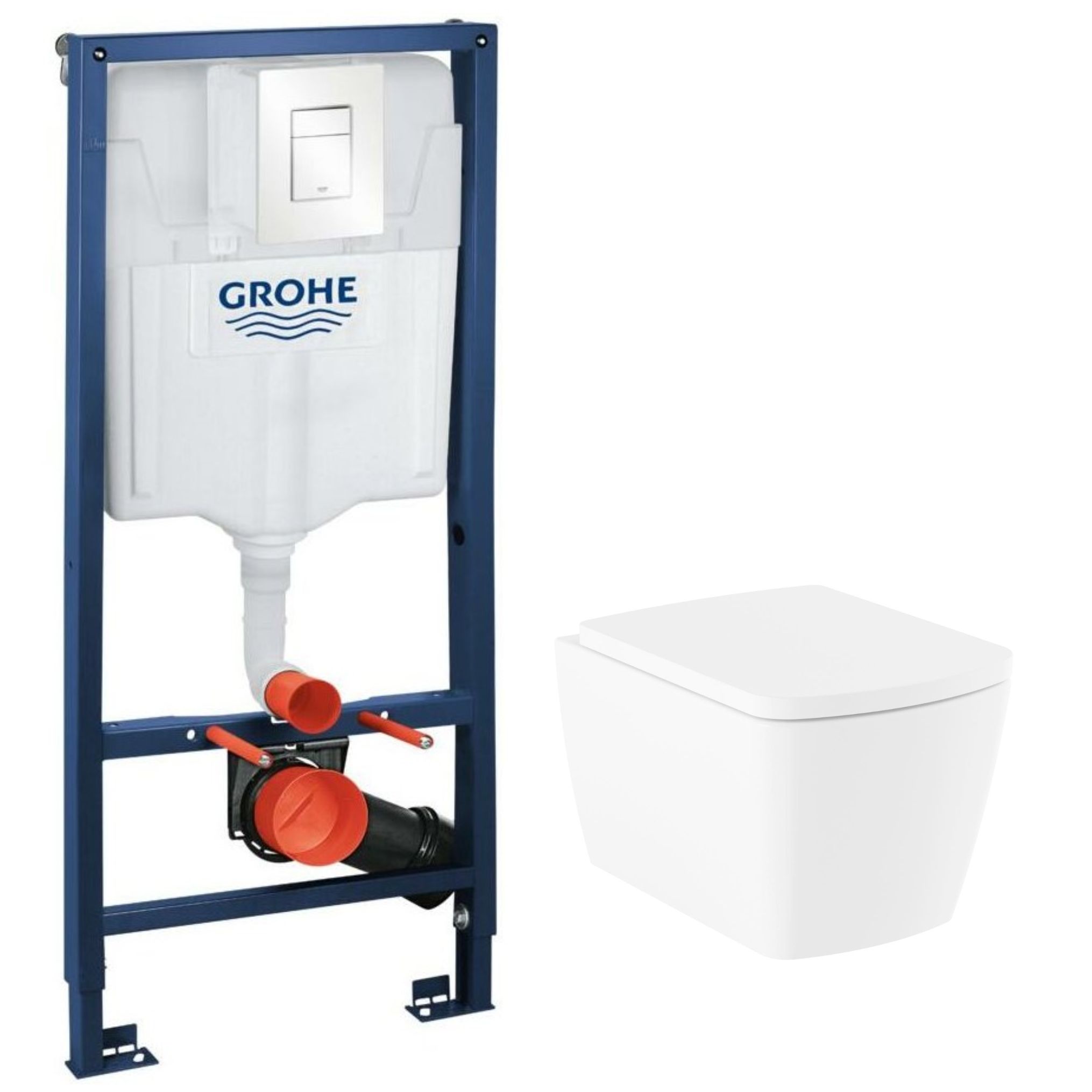 Комплект инсталляция grohe купить