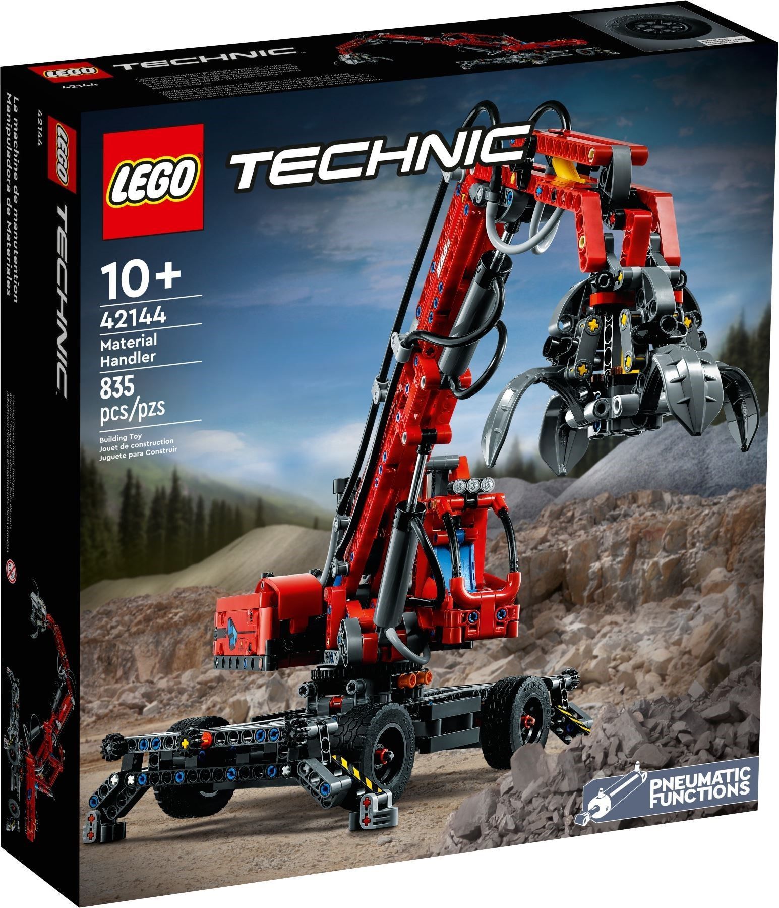 LEGO Technic 42144 Погрузчик - купить с доставкой по выгодным ценам в  интернет-магазине OZON (1336119772)