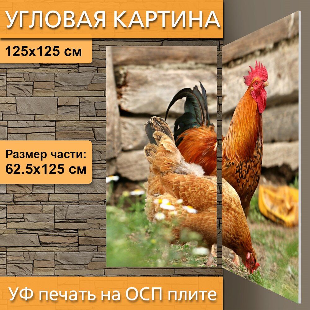 Угловая модульная картина 