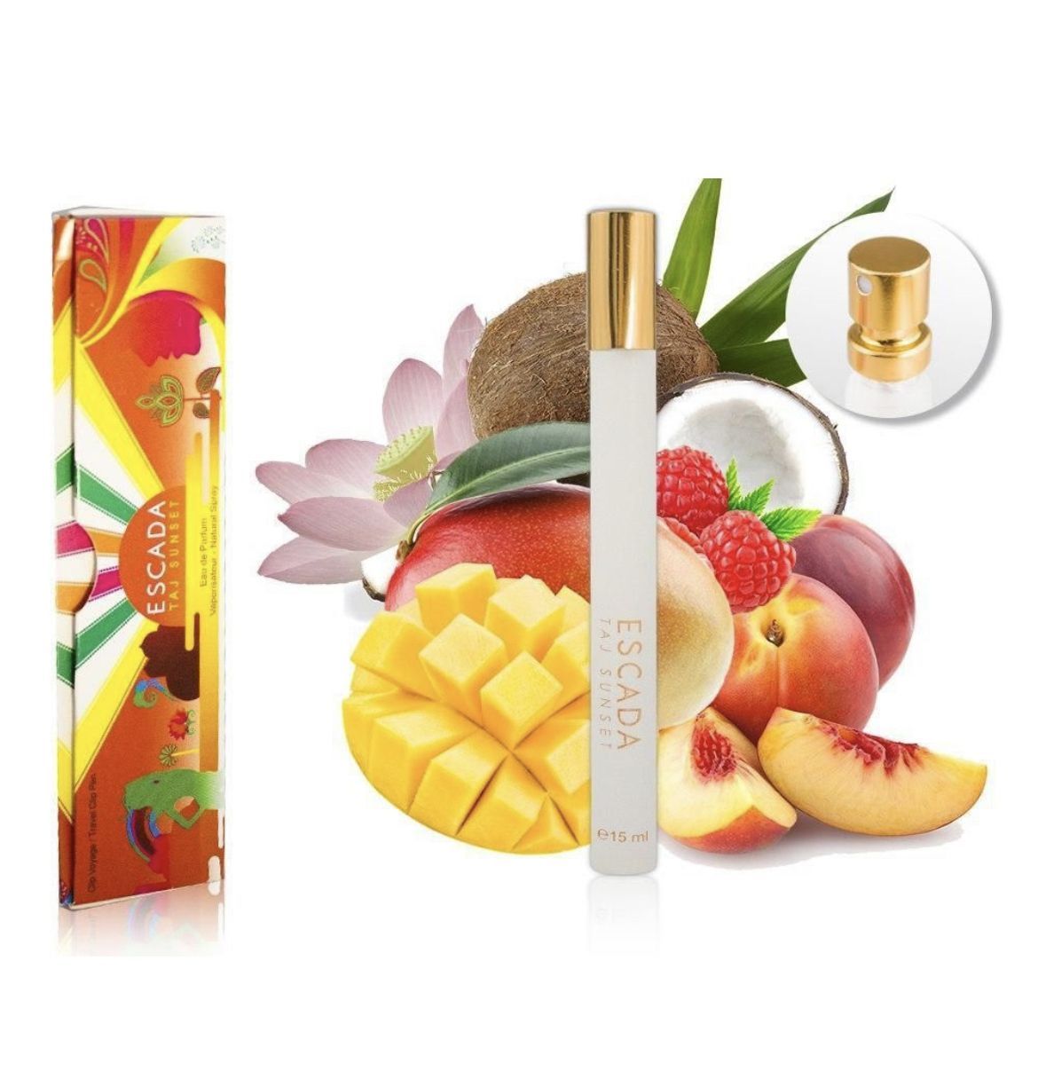 эскада аромат сансет. тай сансет. тай сансет. тай сансет. Taj sunset туалетная вода 100 мл.