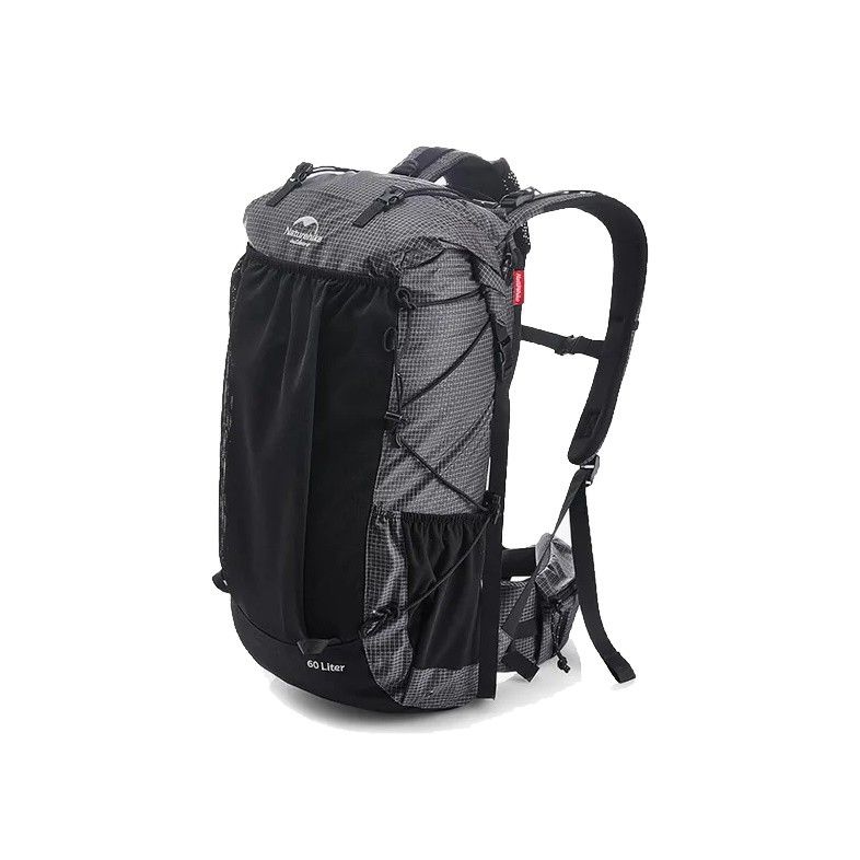 РюкзакNaturehikeRockhikingdyneemafabricblack60+5л