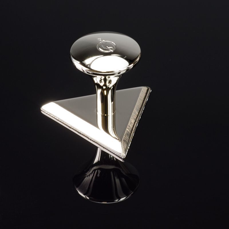 Металлическая ручная оснастка для треугольных штампов 45х45х45 мм (ручка- стандарт, алюминиевый сплав) серия Красноярск