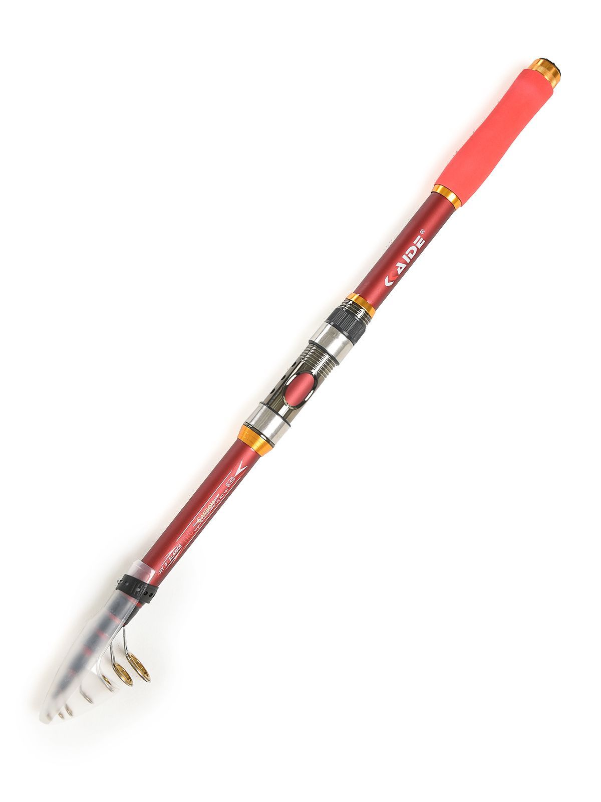 удилище"KAIDE"(скольцами,короткоесложение,carbon,4.5м,60-120гр,8секций)