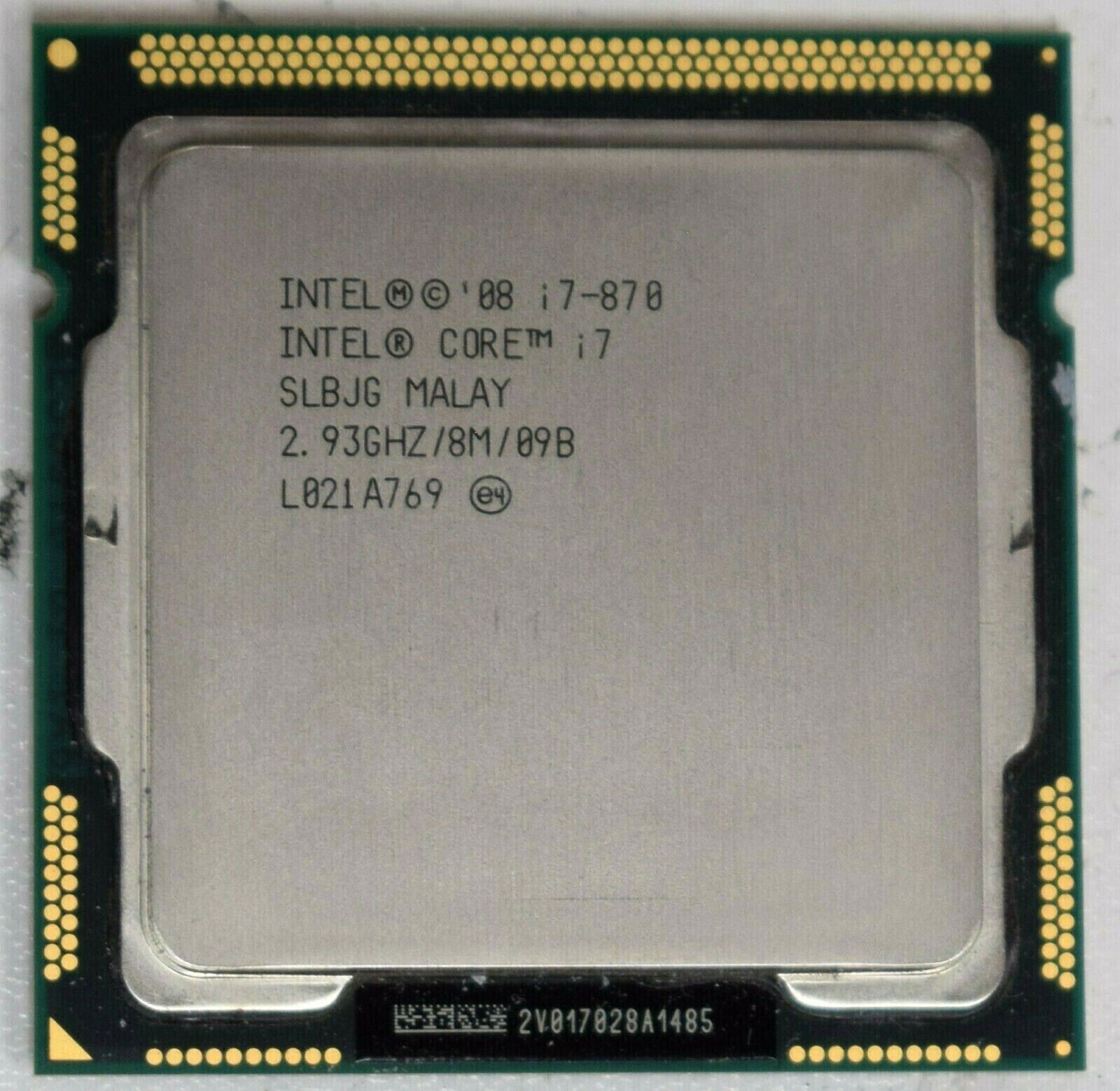Intel core i7-870 2. 93ghz/8m/09b. 93 ghz. 93ghz. процессор intel core i7-870 lynnfield.