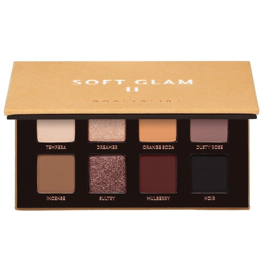 Палетка anastasia beverly. Anastasia Beverly Hills палетка. Palette Soft Glam II палетка. Тени Анастасия Беверли Хиллс софт глэм. Anastasia Beverly Hills Soft Glam палетка теней.