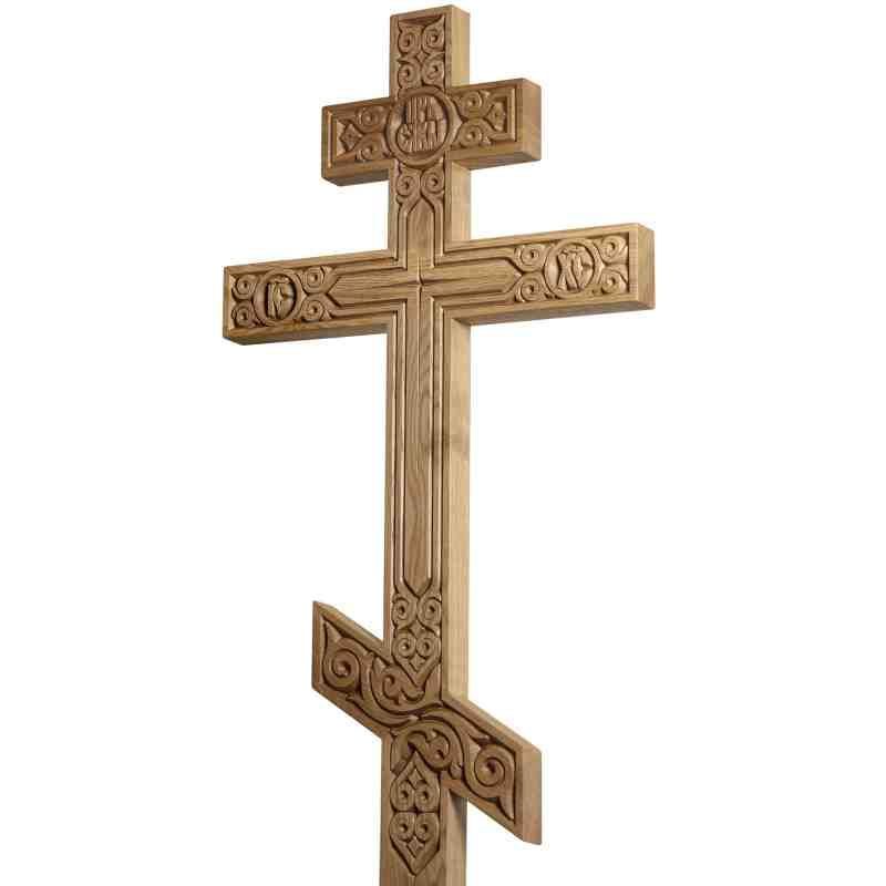Дубовые кресты - Дубовый крест на могилу