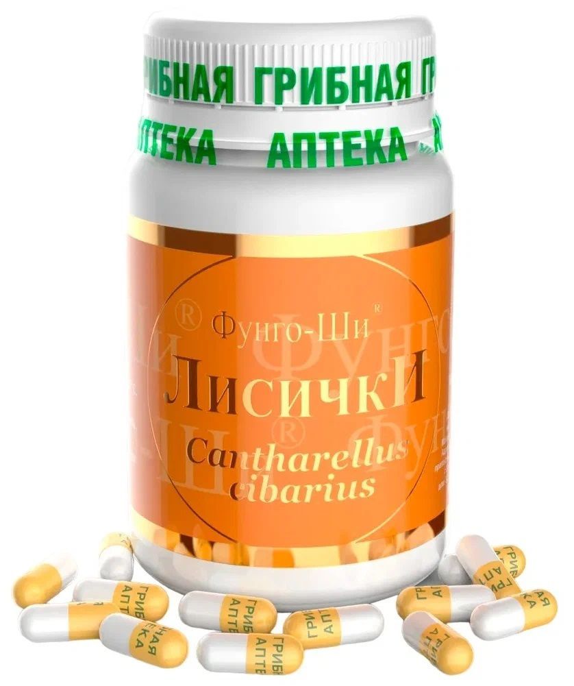 Гриб лисичка экстракт в капсулах 60 шт Фунго Ши - купить с доставкой по  выгодным ценам в интернет-магазине OZON (1019020301)