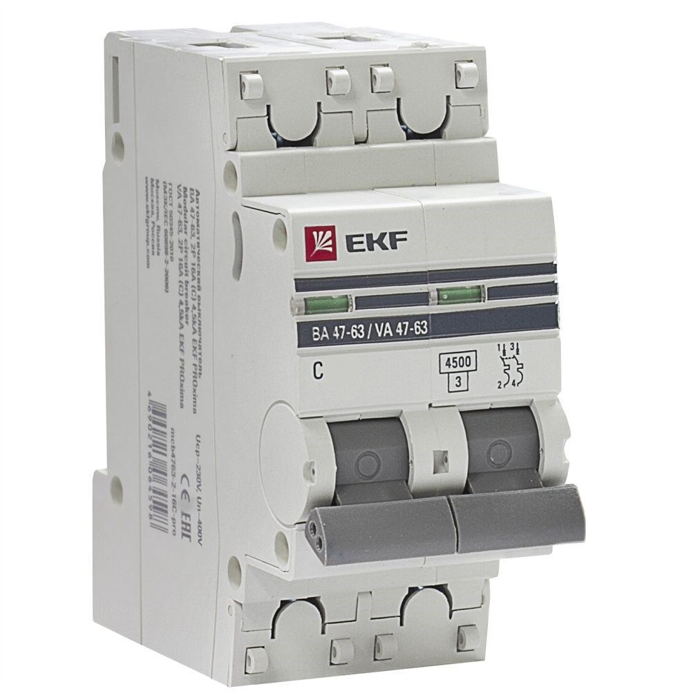 Автоматический выключатель 16а ва 47 63. Автоматический выключатель EKF proxima ва47-63. Автомат EKF c32. Автоматический выключатель ЭКФ ва 47-63 3п 63а (с) proxima. Автоматический выключатель EKF ва 47-63.