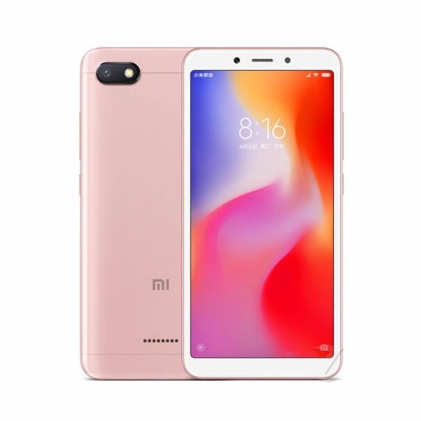 RedmiСмартфонОригинальныйXiaomiRedmi6A3GB32GB4Gсмартфонсподаркамичехолистекло3/32ГБ,светло-розовый