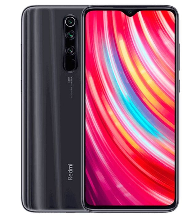 RedmiСмартфонГлобальныйXiaomiRedmiNote8Pro6GB64GB/128GB4GсмартфонNFCAndroidмобильныетелефоныGlobal8/128ГБ,черный