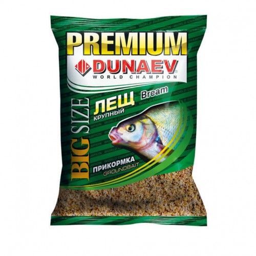 Прикормка Dunaev PREMIUM 1кг ЛЕЩ (Крупная фракция)