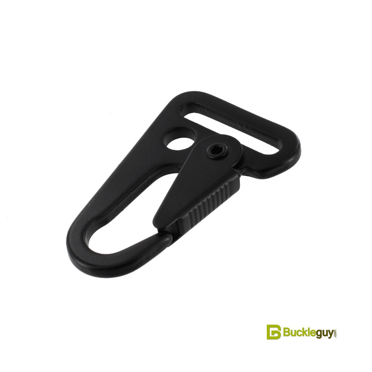 Кожаный карабин. Карабин для кожи американский. Belt Hook bg-8149. Level 8 Slingshot Matte Black.