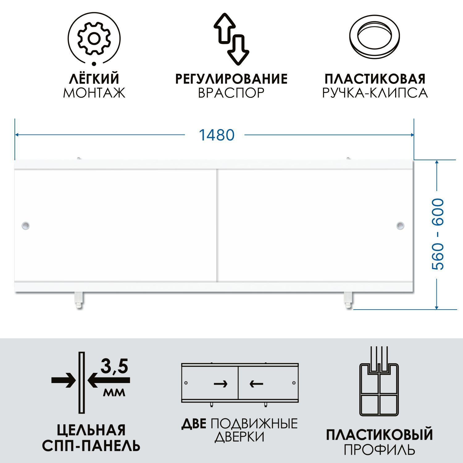 Как выбрать экран под ванну: разнообразие моделей и рекомендации по выбору.