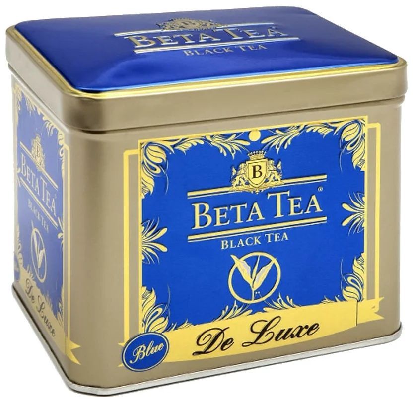 Beta tea. Чай Beta de Luxe Blue (де Люкс Блу) 100 г.. Чай черный Beta Tea de Luxe Blue. Чай Beta Tea де Люкс Сильвер. Чай бета Ора ж/б 250гр 1/4.