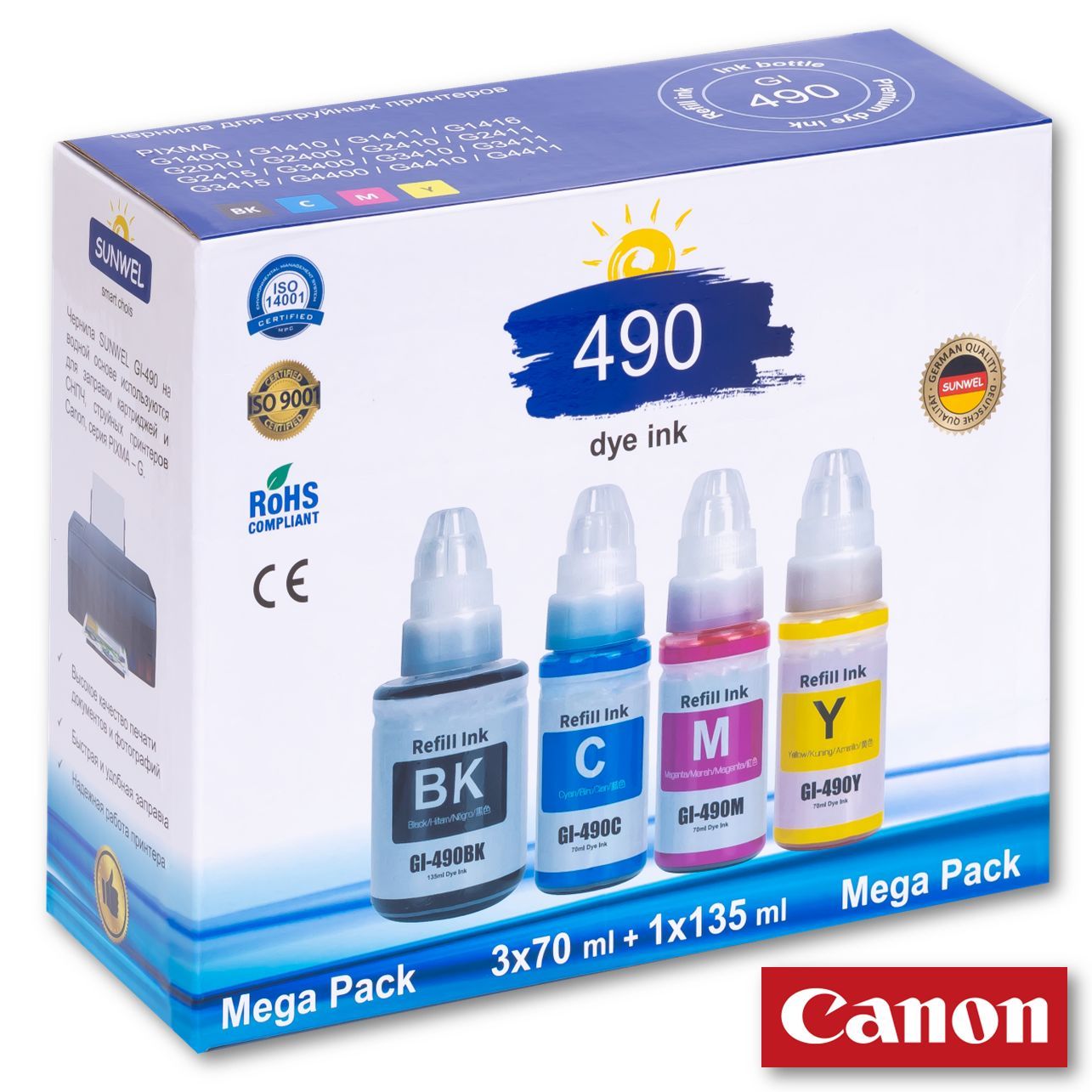 ЧерниладляCanonPixmaG3420