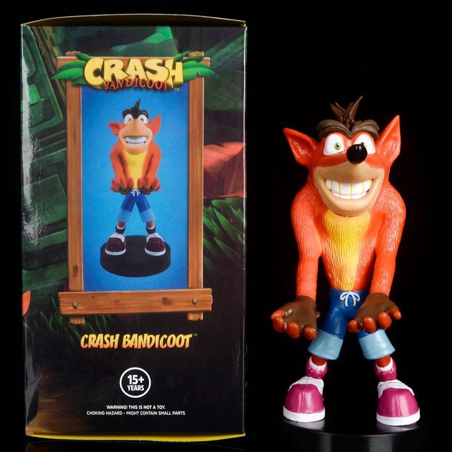 Держатель мобильного телефона Crash Bandicoot /модель/Бесплатно 2 кабеля  для передачи данных - купить с доставкой по выгодным ценам в  интернет-магазине OZON (1061048240)