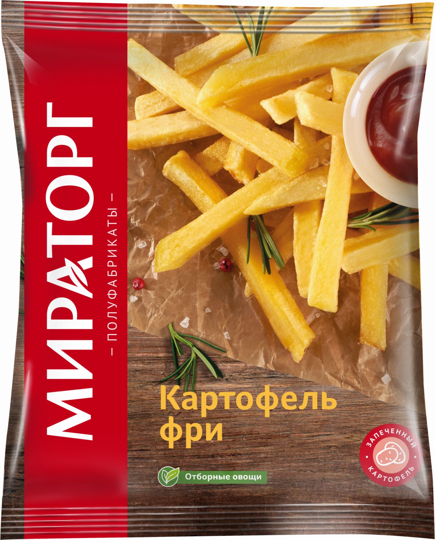 Картофель фри Мираторг, замороженный, 500 г