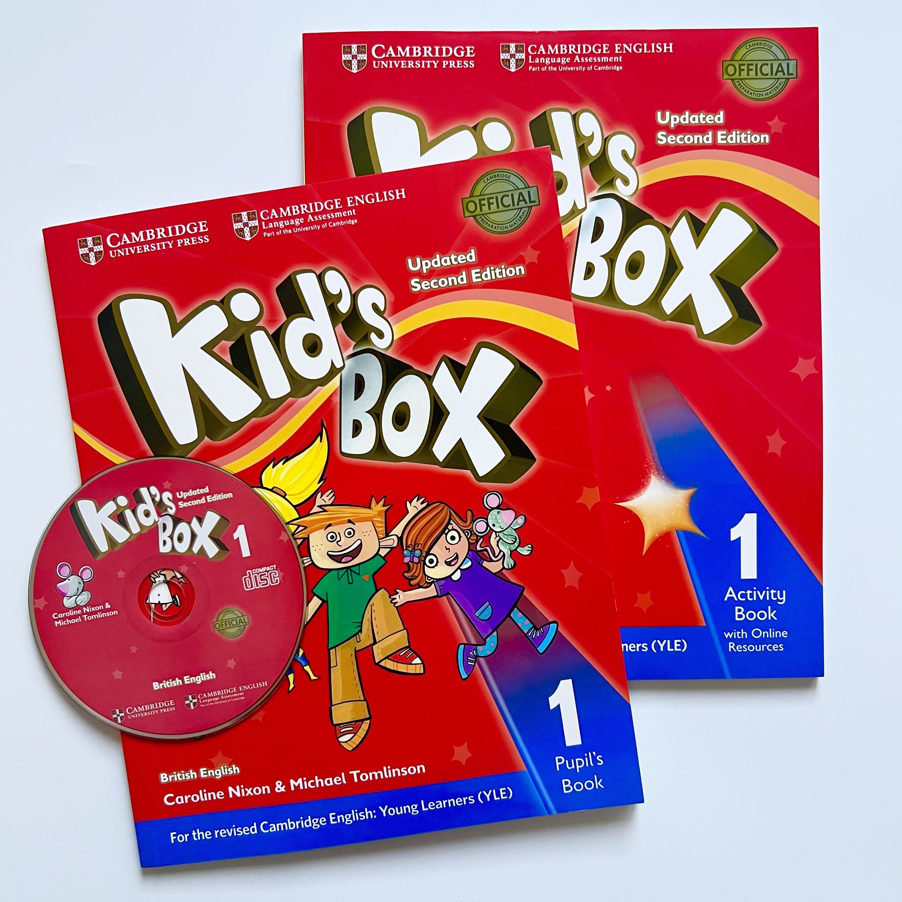 Комплект Kid's Box 1 Updated Second Edition: Pupil's book + Activity book + CD